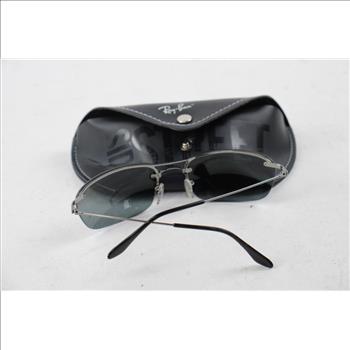 Ray-Ban Polarized Rimless Sunglasses