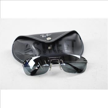 Ray-Ban Polarized Rimless Sunglasses