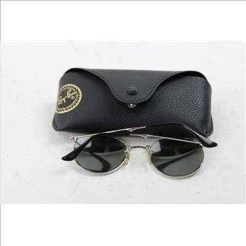Ray-Ban Round Metal Folding Sunglasses