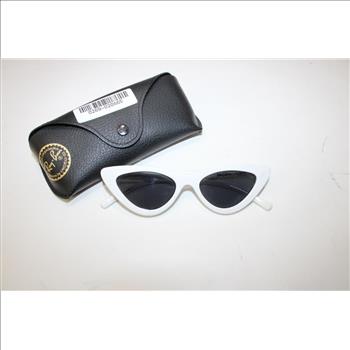 Ray-Ban Soft Black Sunglass Case With Le Specs X Adam Selman Sunglasses