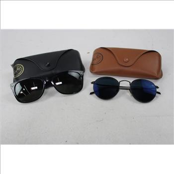 Ray-Ban Sunglasses, Nautilus, New Wayfarer, 2 Pieces