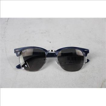 Ray-Ban Unisex Clubmaster Classic Sunglasses, Blue