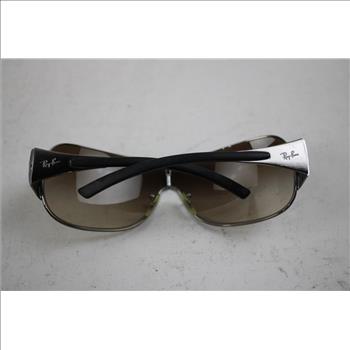 Ray-Ban Unisex Wrap-Around Shield Prescription Sunglasses