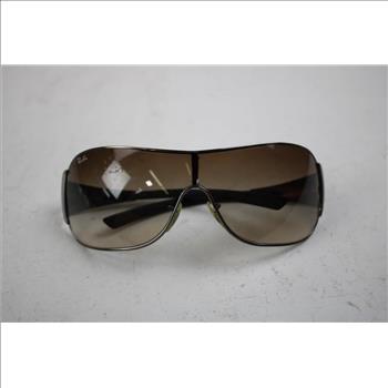 Ray-Ban Unisex Wrap-Around Shield Prescription Sunglasses