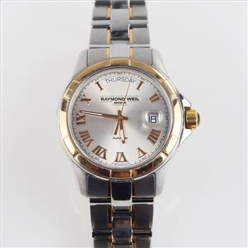 Raymond Weil 18kt Gold Stainless Steel Watch - Evaluated By Our Certified Gemologist-AGS/GIA