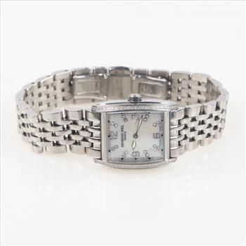 Raymond Weil Don 0.30ctTW Diamond Giovanni Collection Watch- Evaluated By Certified Gemologist