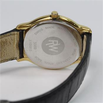 Raymond Weil Toccata 10k Gold Plated Watch