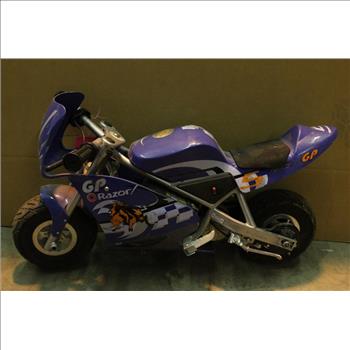 Razor 24 Volt Mini Electric Single Speed Racing Motorcycle