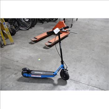 Razor E100 Electric Scooter, Blue And Black