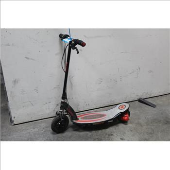 Razor E100 Motorized 24 Volt Electric Rechargeable Kids Ride On Scooter Black