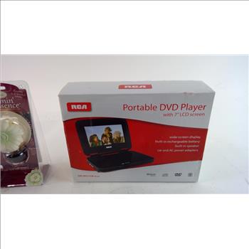 RCA Portable DVD Player, Husky Utility Knife And More, 5+ Pieces