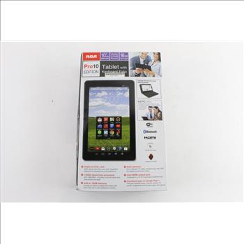 RCA Pro10 Edition Tablet With Keyboard Folio