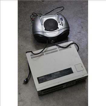 RCA Radio, Panasonic Video Cassette Recorder 2 Pieces