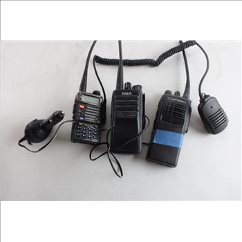RCA Two-Way Radio And Mroe, 3 Pieces