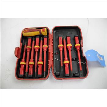 R'deer Magnetic Slotted Screwdriver Set
