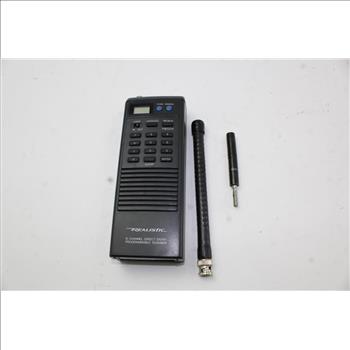 Realistic 10 Channel Direct Entry Programmable Scanner