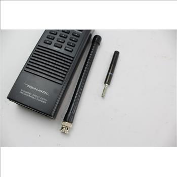 Realistic 10 Channel Direct Entry Programmable Scanner