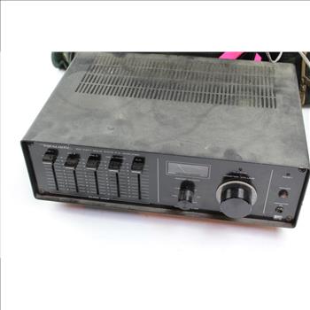 Realistic P.A. Amplifier, Multi-tap 15W Speaker And More