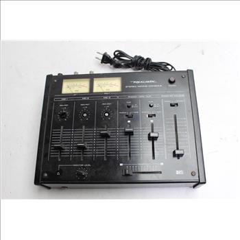 Realistic Stereo Mixing Console - DJ Mixer Two Channel Vintage Analog