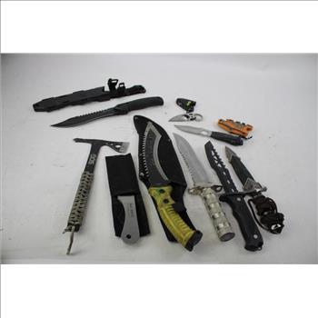 Reapr, Camillus, SOG, And Other Knives/Blades, Pieces