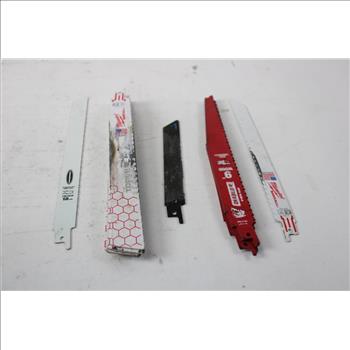 Reciprocating Saw Blades, 10+ Pieces