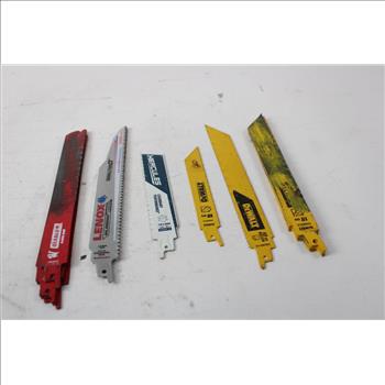 Reciprocating Saw Blades, 10+ Pieces