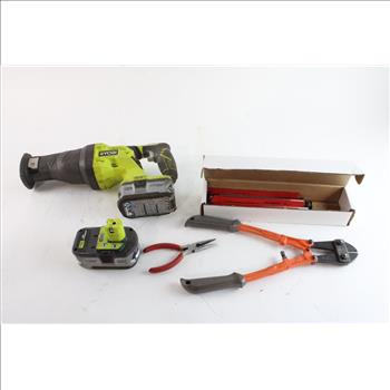 Reciprocating Saw, Bolt Cutters, And More 3 + Pieces
