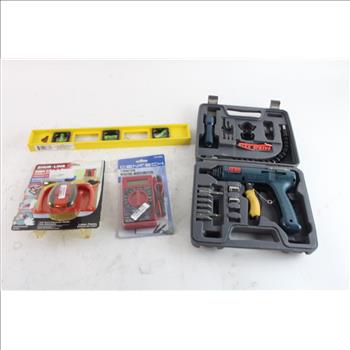 Reciprocating Saw, Level & More Tools, 8+ Pieces