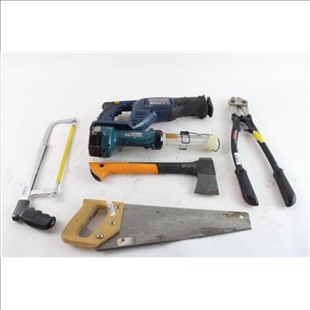 Reciprocating Saw, Level & More Tools, 8+ Pieces