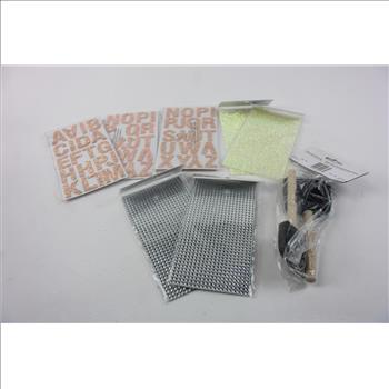 Recollections Bling Stickers, Folkfirt Glitter Bottles, And More, 25+ Pieces