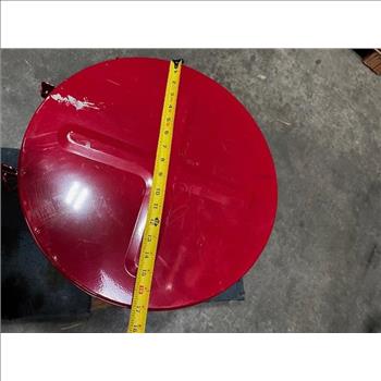 Red Canister With Misc Wire