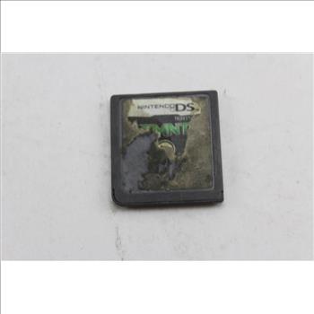 Red Nintendo DSi XL Gaming System And TMNT Game