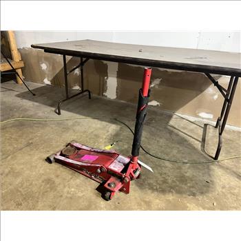 Red Pittsburg Floor Jack