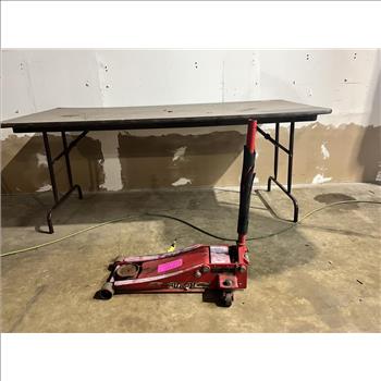 Red Pittsburg Floor Jack