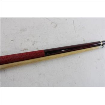 Red Pool Cue