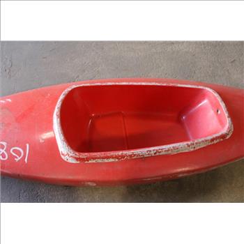 Red Single Seater Kayak