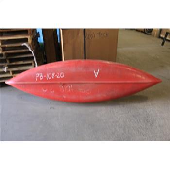 Red Single Seater Kayak