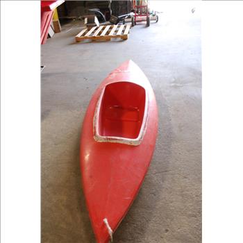 Red Single Seater Kayak