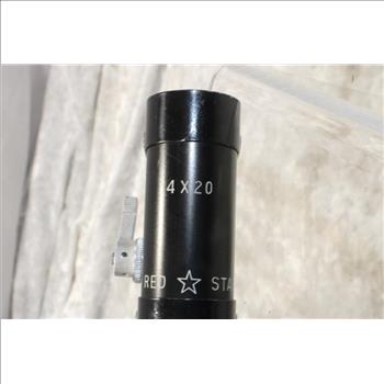 Red Star Black 4 X 20 Scope
