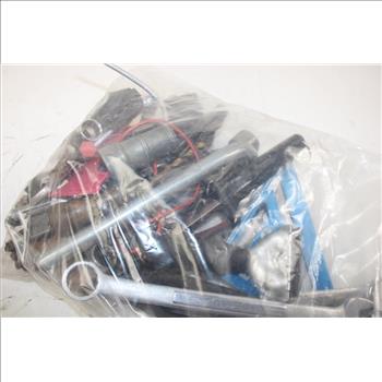 Red Tool Bag With Mechanics Tools