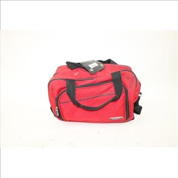 Red Tool Bag With Mechanics Tools