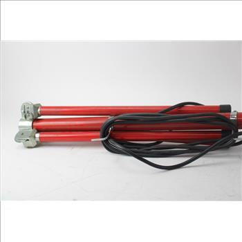 Red Work Lamp With Switch