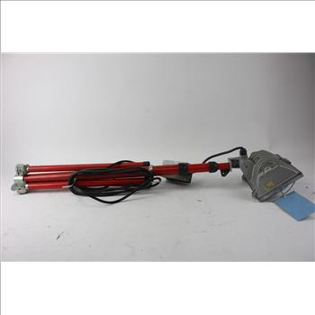 Red Work Lamp With Switch