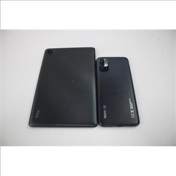 Redmi, TCL, Tablet, Phone Lot, 2 Pieces, Sold For Parts