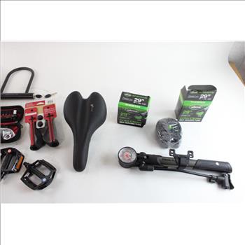 Reebok Backpack With Assorted Bike Parts, 6+ Pieces