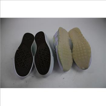 Reebok, Converse Women's Size 9 Shoes, Low Cut Muppets Crew Socks, 4 Pieces