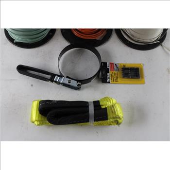 Reels Of Electrical Wire Bulk Lot, 5 + Reels Of 25'