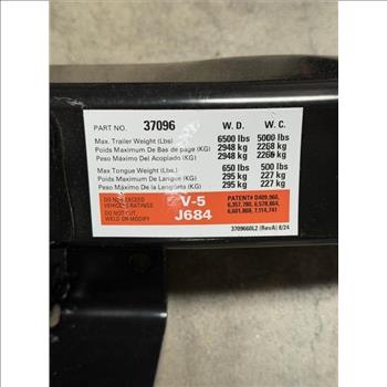 Reese Number 37096 Tow Hitch