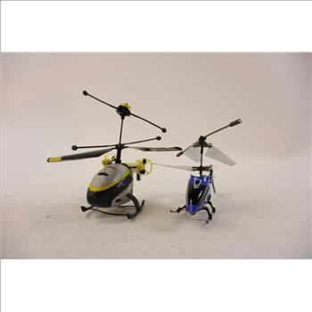 Reflex And S107 Remote Control Helicopters, 4 Pieces