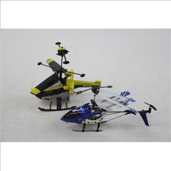 Reflex And S107 Remote Control Helicopters, 4 Pieces